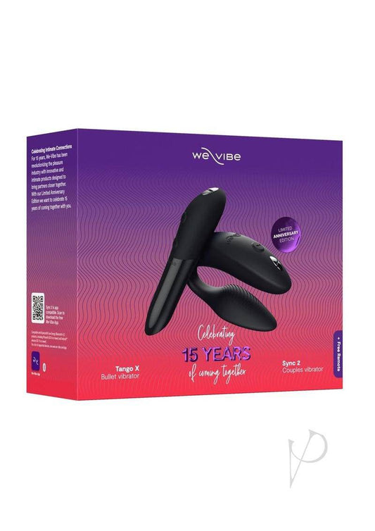 We-Vibe 15 Year Anniversary Collection Set - Black - Chambre Rouge