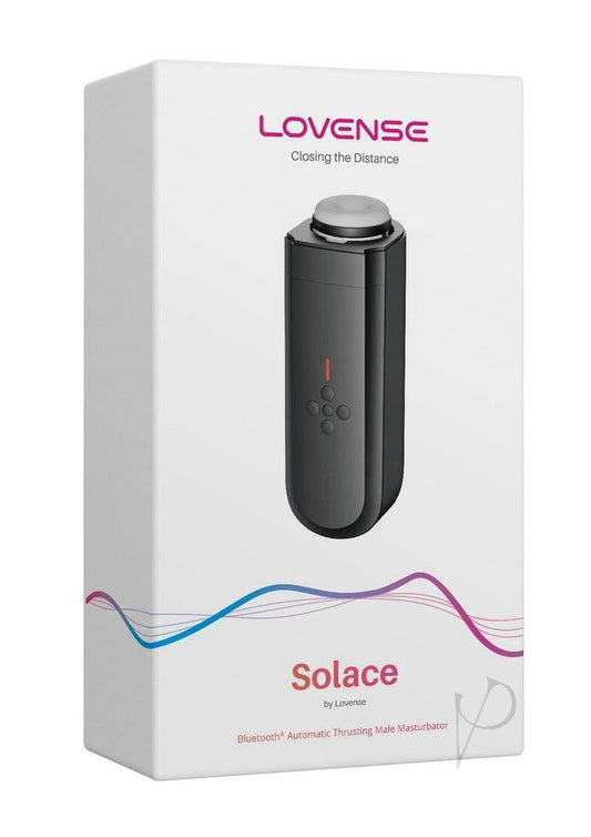 Lovense Solace Rechargeable Thrusting Masturbator - Chambre Rouge