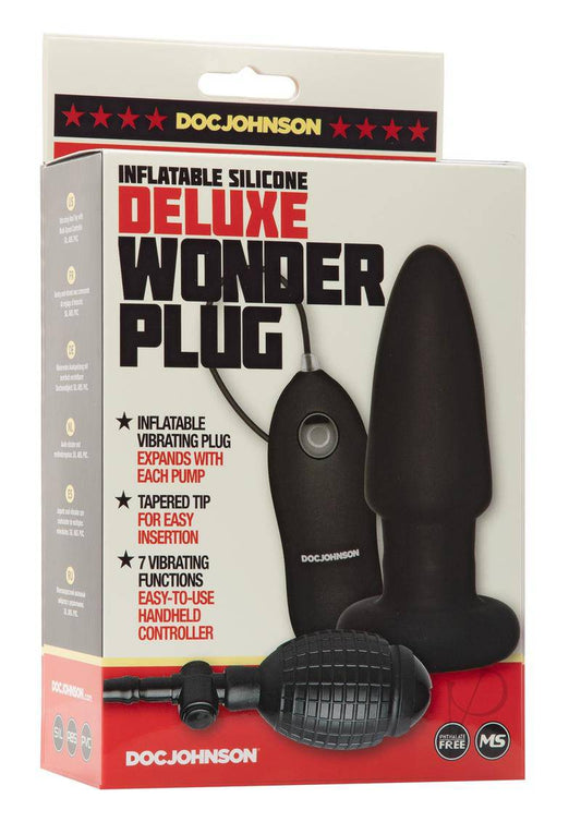 Deluxe Wonder Plug Inflatable Vibr - Chambre Rouge