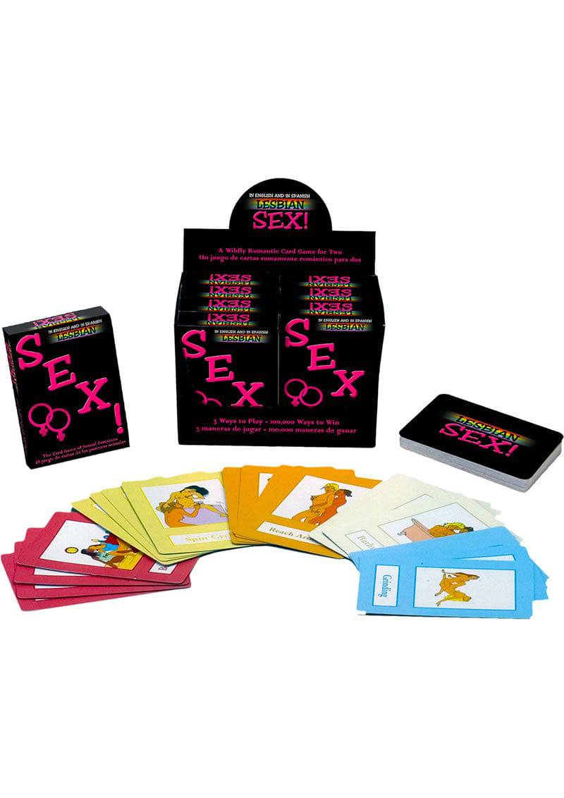 Lesbian Sex! Card Game(bilingual) - Chambre Rouge
