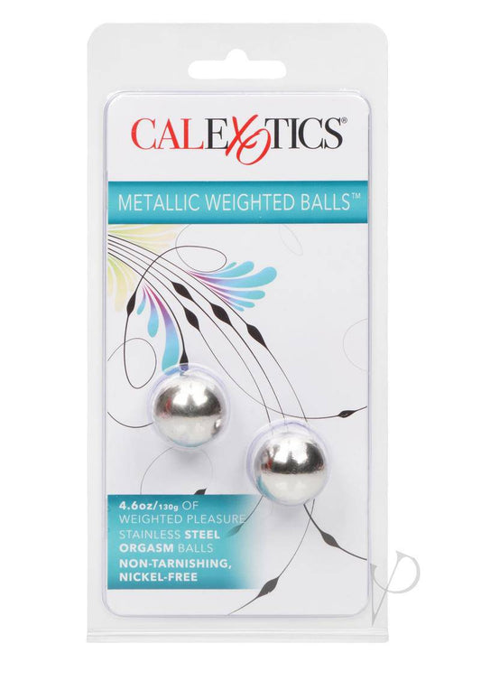Weighted Orgasm Balls - Metallic - Chambre Rouge