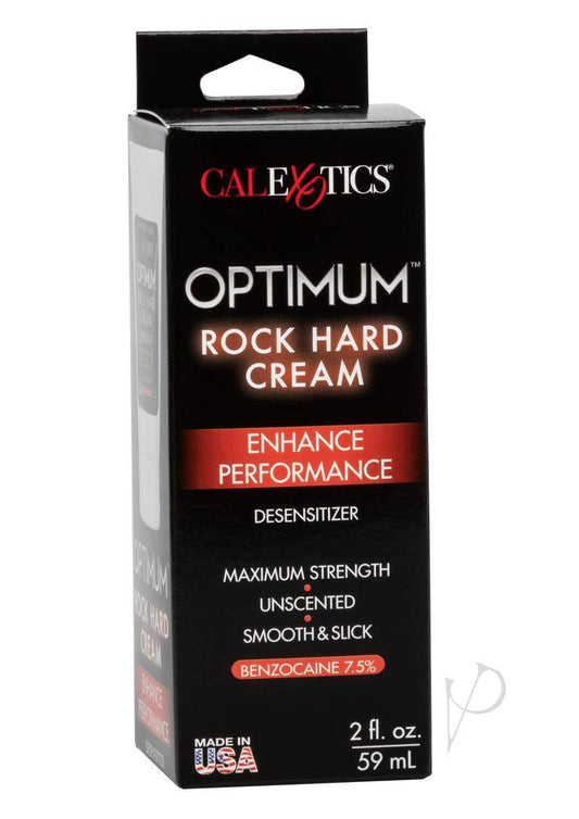 Optimum Rock Hard Cream 2oz - Chambre Rouge