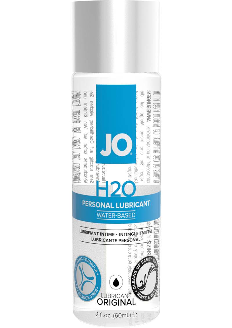 JO H2O Original Water Based Lubricant 2oz