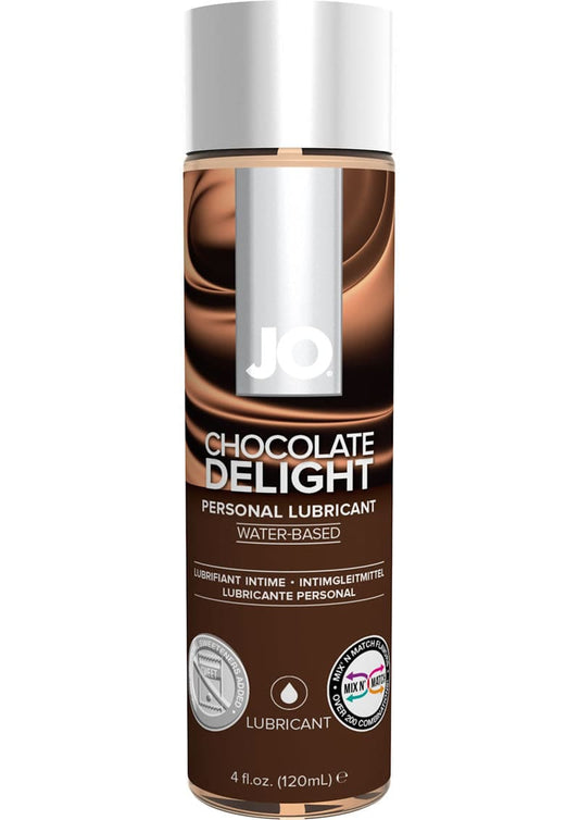 Jo H2o Flavor Lube Chocolate 4oz - Chambre Rouge