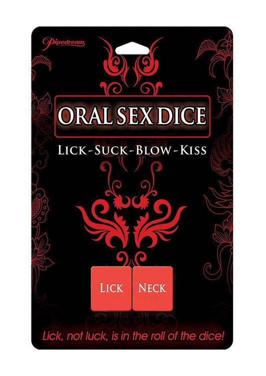 Oral Sex Dice - Chambre Rouge