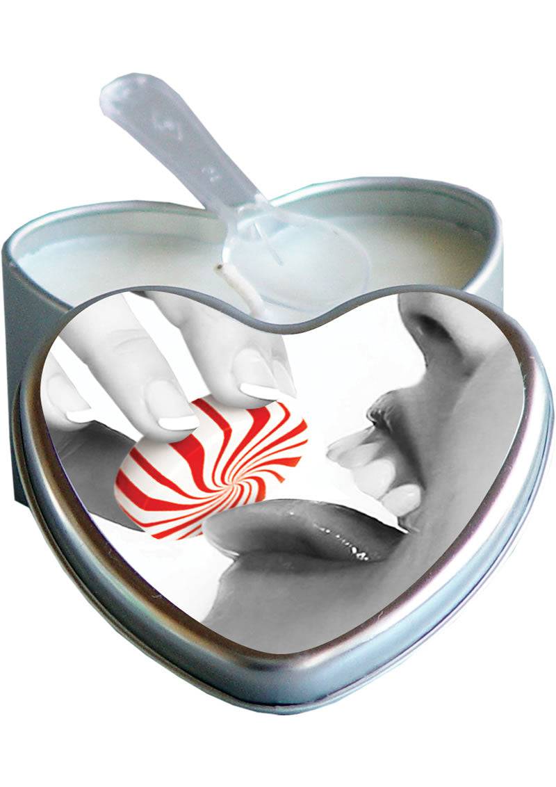 Edible Heart Candles Mint - Chambre Rouge