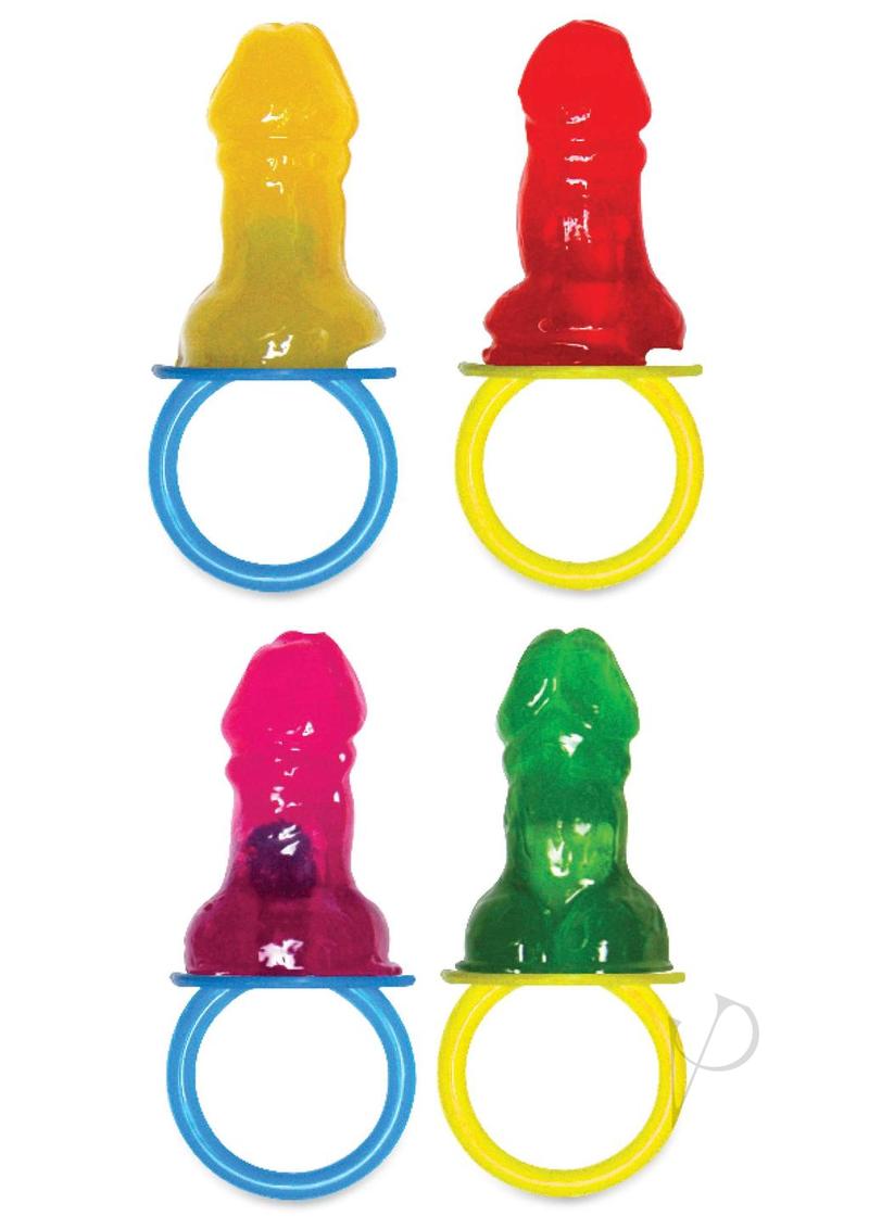 Bp Candy Pecker Pacifier 48/disp - Chambre Rouge