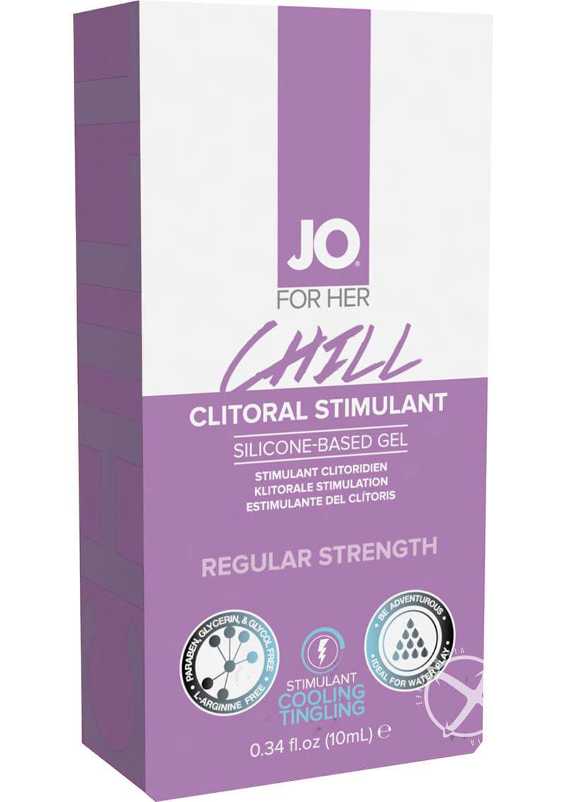 JO Chill Silicone Clitoral Stimulant Gel .34oz