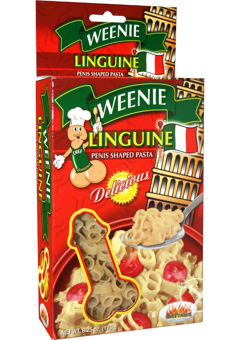 Weenie Linguini Penis Shaped Pasta 6.3 Ounce