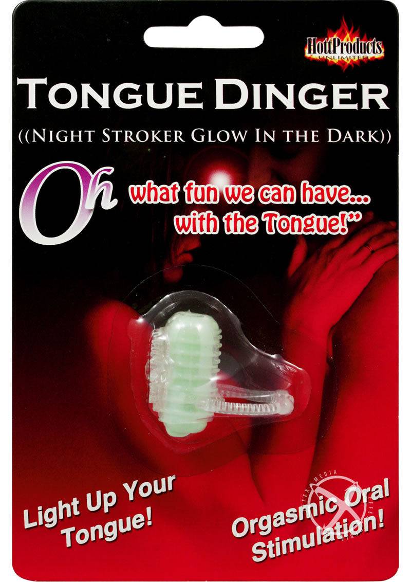 Tongue Dinger Glow N Dark - Chambre Rouge