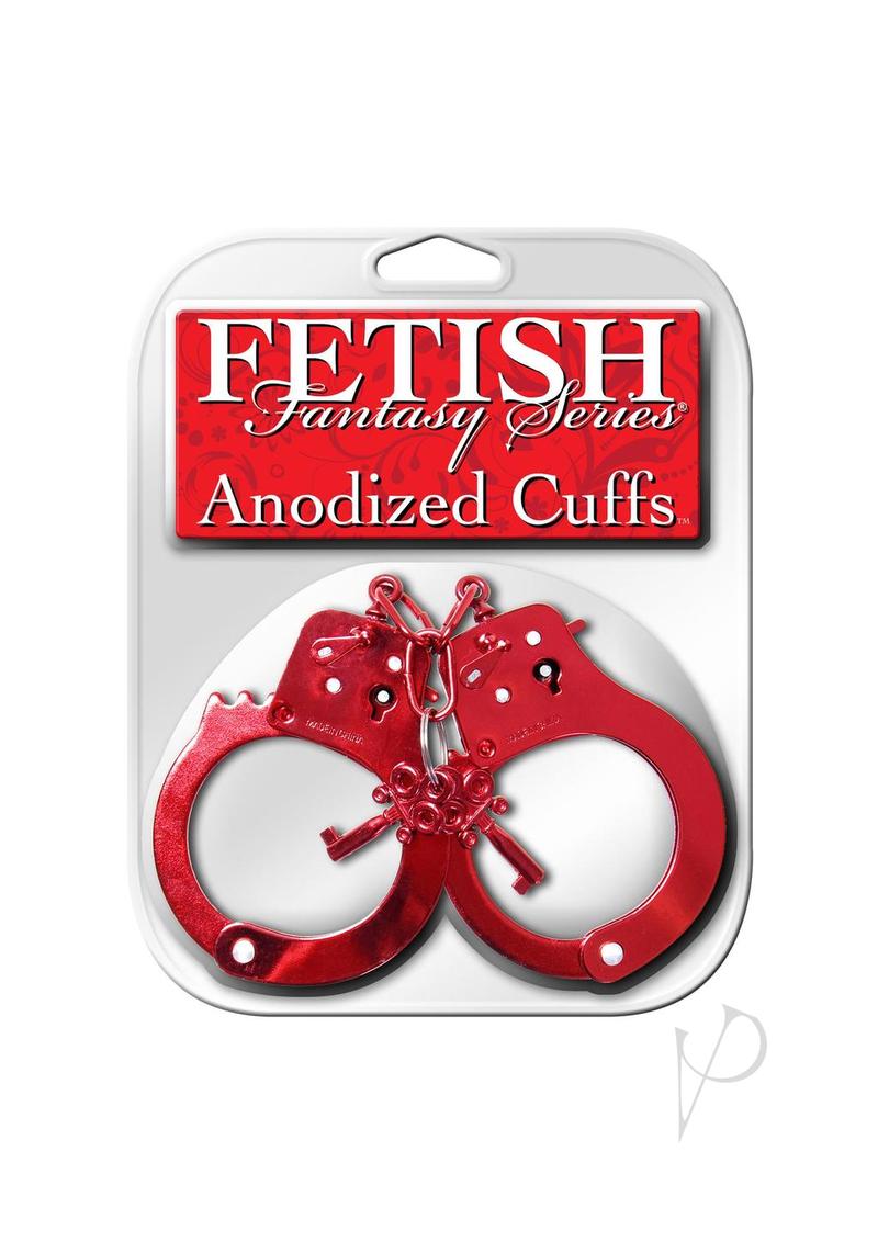 Ff Anodized Cuffs Red - Chambre Rouge