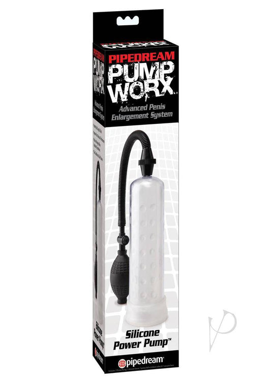 Pump Worx Silicone Power Pump - Clear - Chambre Rouge