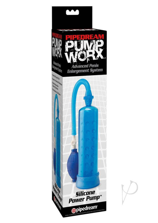 Pump Worx Silicone Power Pump - Blue - Chambre Rouge