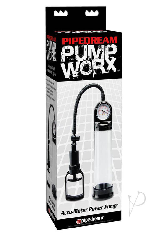 Pump Worx Accumeter Power Pump - Chambre Rouge