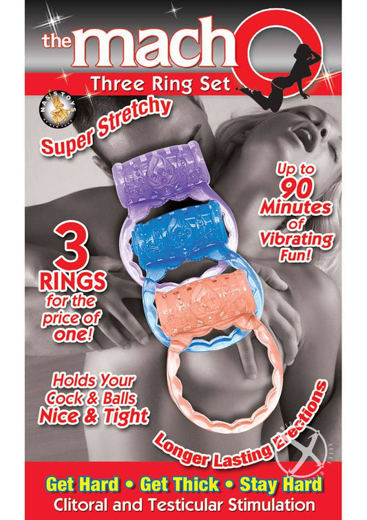 The Macho Collection 3 Ring Set-0