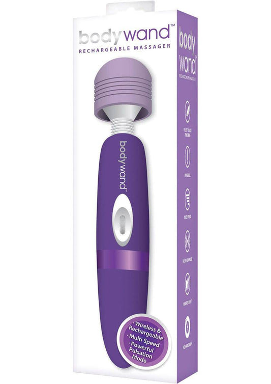 Bodywand Rechargeable Silicone Wand Massager Large - Purple