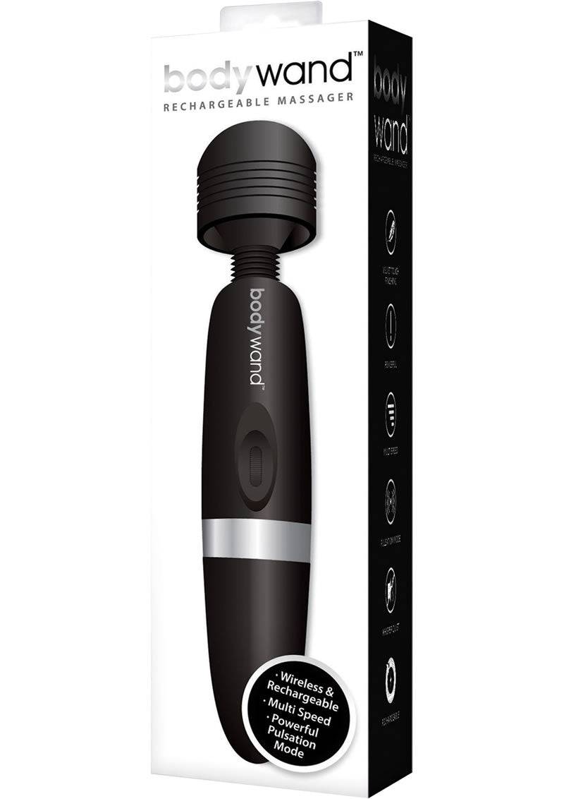 Bodywand Recharge Pulse Black - Chambre Rouge