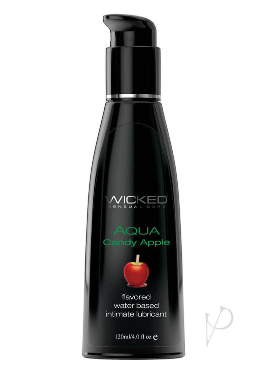 Wicked Aqua Candy Apple Lube 4oz - Chambre Rouge