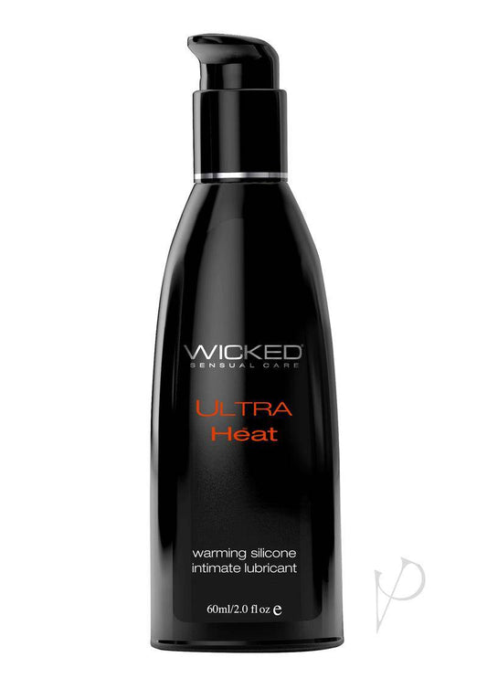 Wicked Ultra Heat Silicone Warming Lubricant 2oz