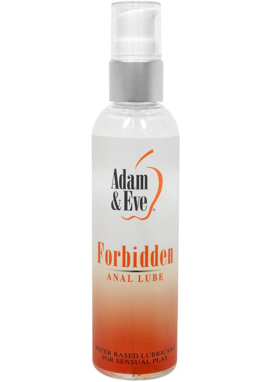 Aande Forbidden Anal Water Base Lube 4oz - Chambre Rouge