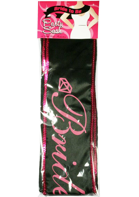 Bride To Be Black Sash - Chambre Rouge