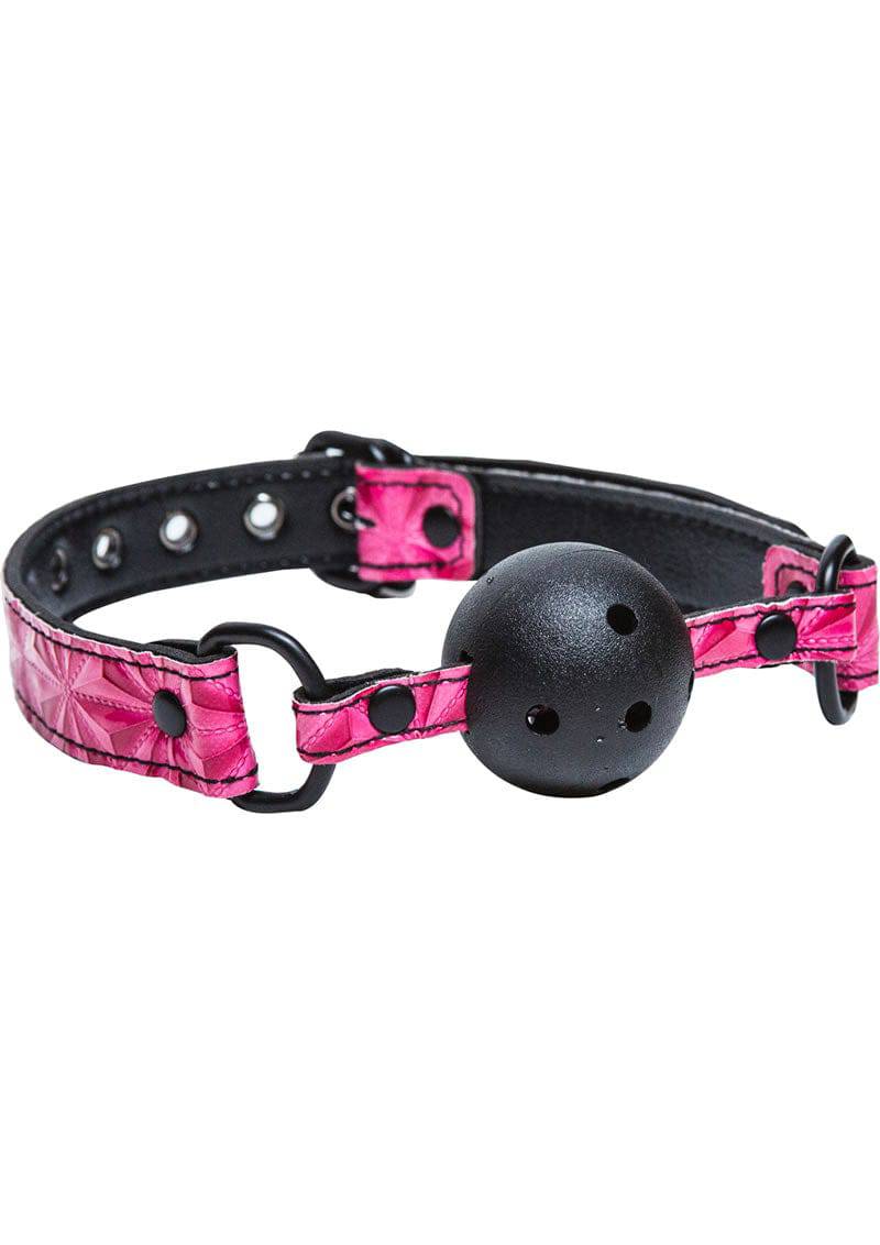 Sinful Ball Gag Pink - Chambre Rouge