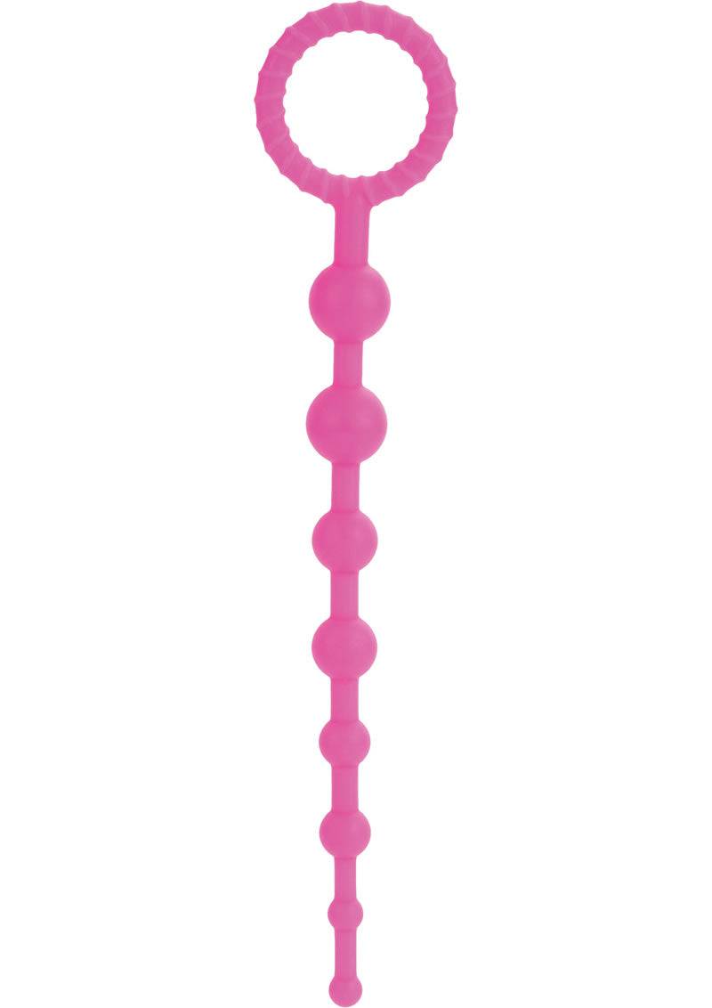 Booty Call X-10 Beads Pink - Chambre Rouge