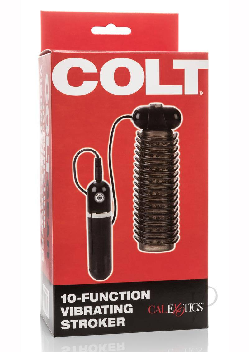 10 Func Colt Vibrating Stroker Smoke - Chambre Rouge