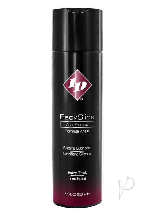 ID BackSlide Silicone Anal Lubricant 8.5oz