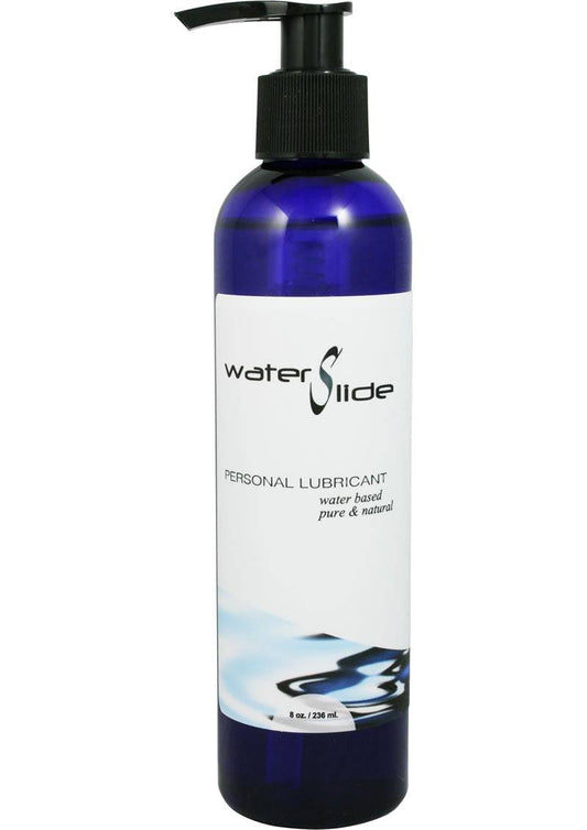 Waterslide Water Based Personal Lube 8oz - Chambre Rouge