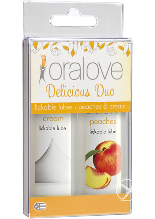 Oralove Delicious Duo Peaches/cream Set - Chambre Rouge