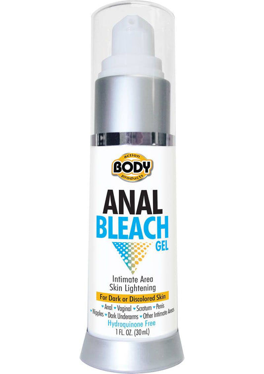 Body Action Anal Bleach Gel 1oz Bottle - Chambre Rouge