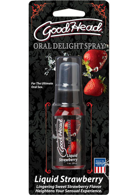 Goodhead Oral Spray Strawberry 1oz - Chambre Rouge
