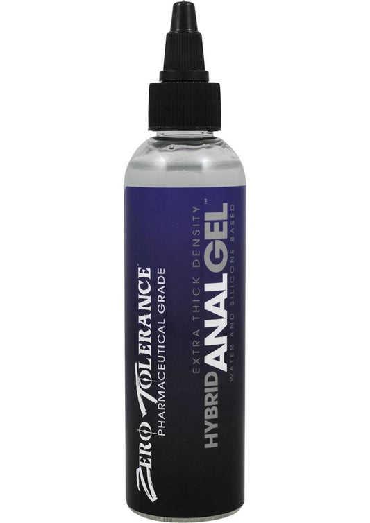 Zero Tolerance Hybrid Anal Gel Water and Silicone Based Extra Thick Density Lubricant 4oz