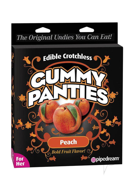 Edible Crotch Gummy Panties Peach - Chambre Rouge