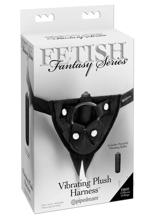 Ff Vibrating Plush Harness - Chambre Rouge