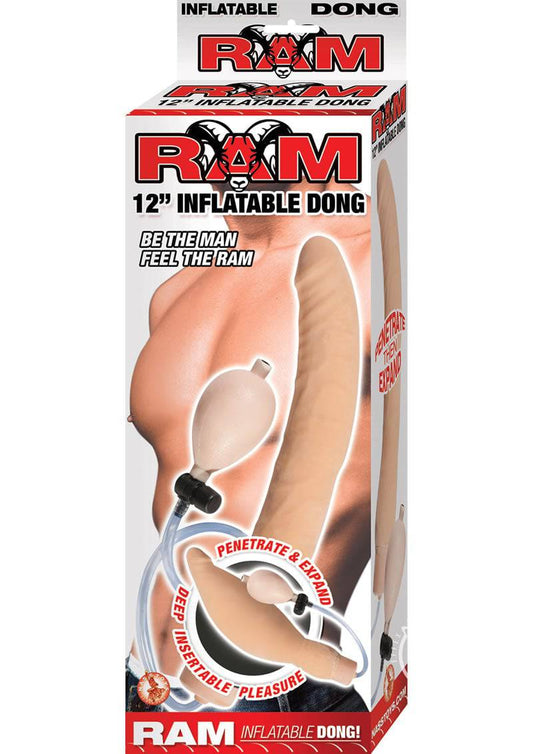 Ram 12 Inflatable Dong Flesh - Chambre Rouge