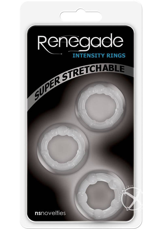 Renegade Intensity Rings Clear - Chambre Rouge