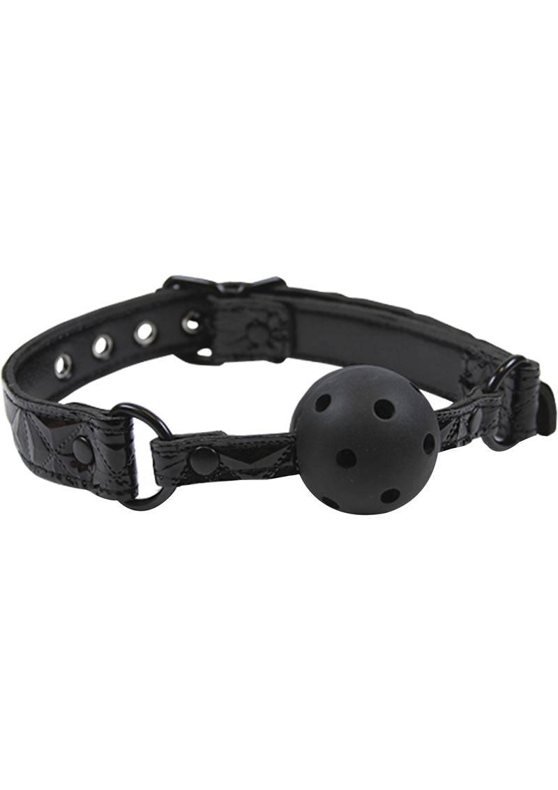 Sinful Ball Gag Black - Chambre Rouge