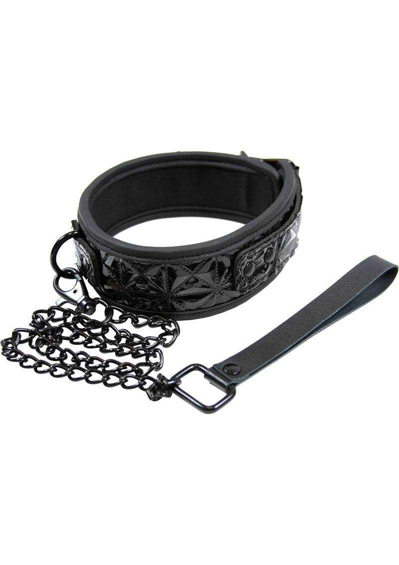 Sinful Collar Black - Chambre Rouge