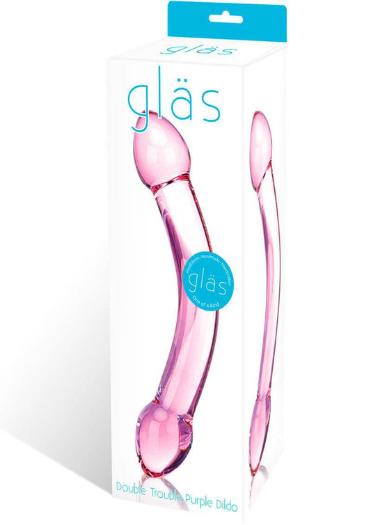 Double Trouble Purple Dildo - Chambre Rouge