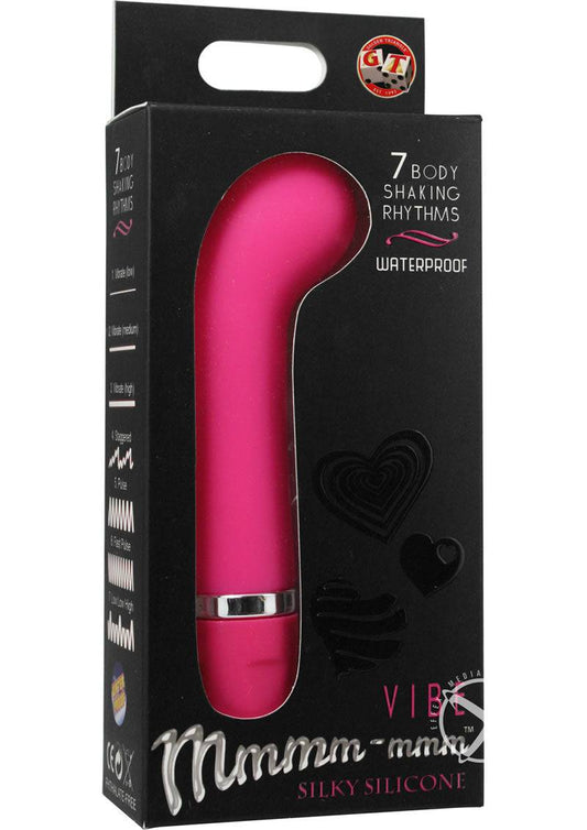 Mmmm Mmm Silicone G-Spot Vibrator - Pink