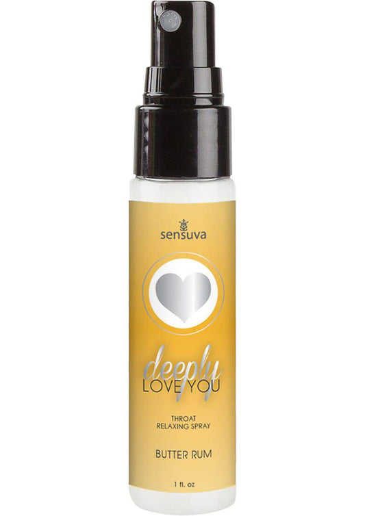 Deeply Love Throat Spray Butter Rum 1oz - Chambre Rouge