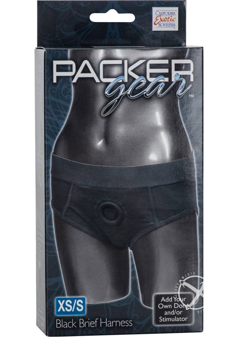 Packer Gear Black Brief Harness Xs/s - Chambre Rouge