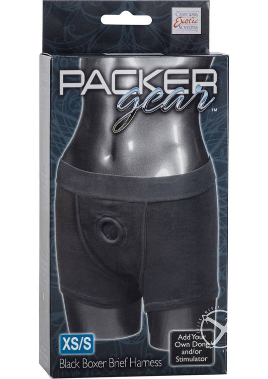 Packer Gear Black Boxer Harness Xs/s - Chambre Rouge