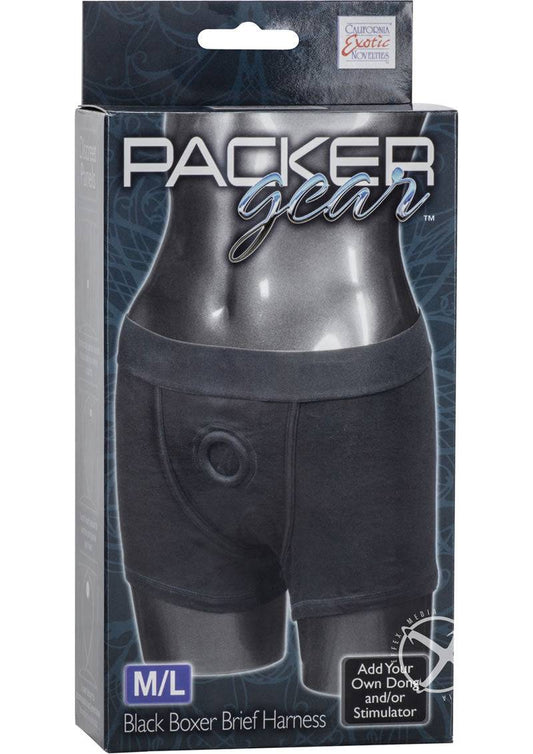 Packer Gear Black Boxer Harness M/l - Chambre Rouge