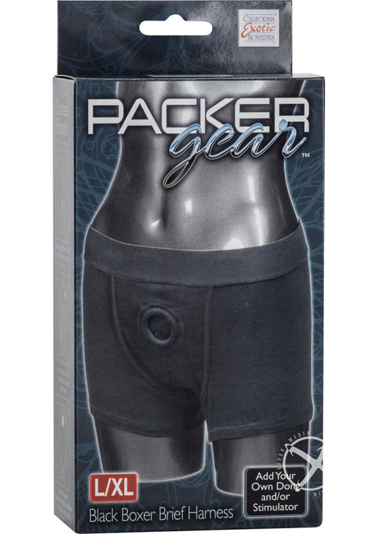 Packer Gear Black Boxer Harness L/xl - Chambre Rouge