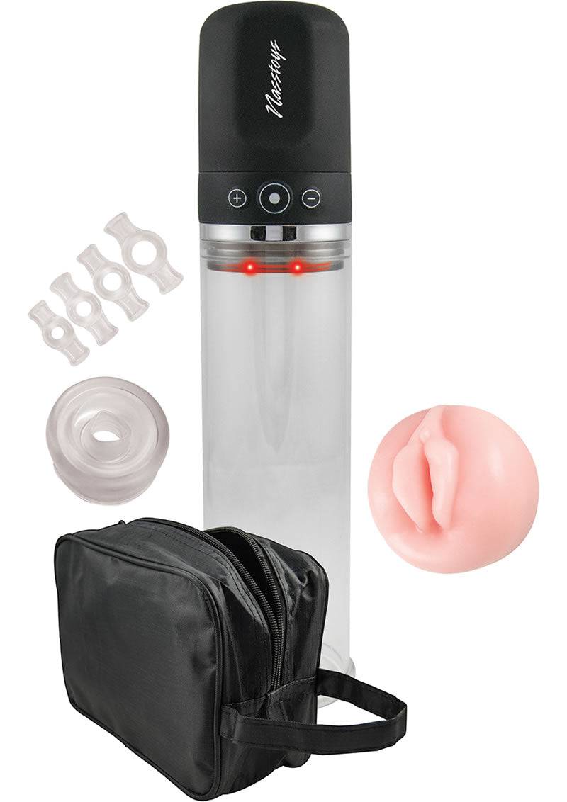 Travel Pump Compact Kit Clear - Chambre Rouge