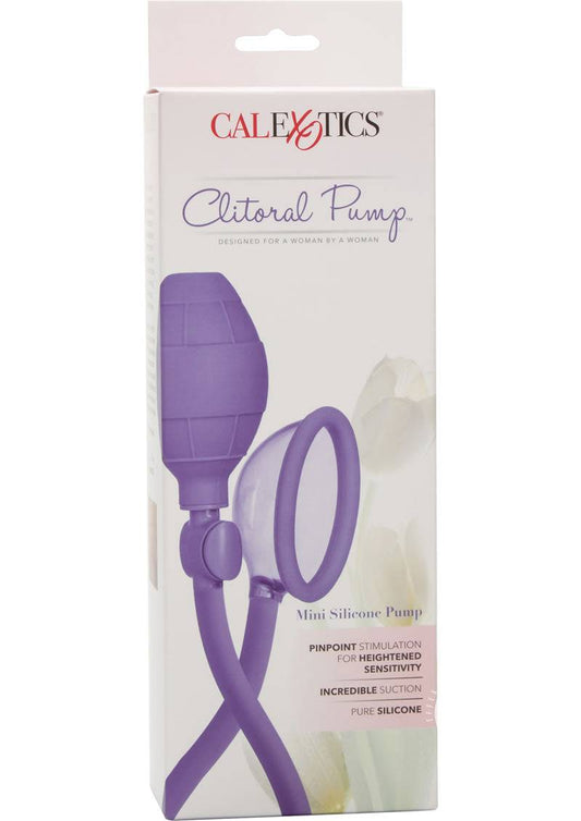 Mini Silicone Clitoral Pump Purple - Chambre Rouge