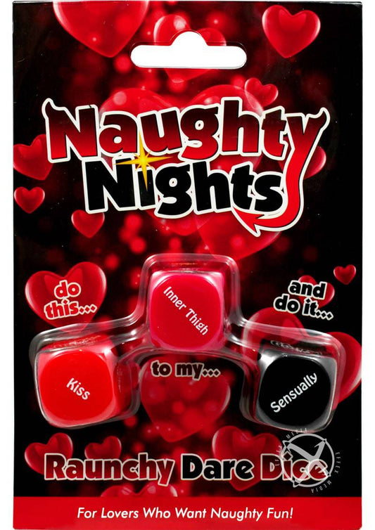 Naughty Nights Ranchy Dare Dice - Chambre Rouge